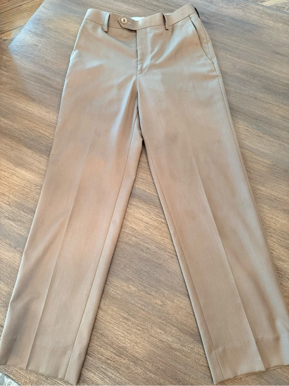 Lauren Ralph Lauren Boys Size 10R Tan Dress Pants 25” Waist